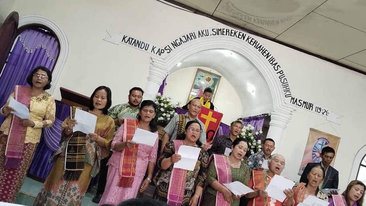 Lagu Rohani persembahan PJJ 5 Runggun Suka Dame kec tiga panah
