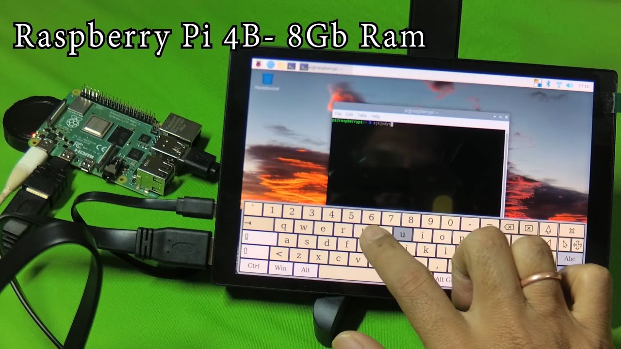 Waveshare 8inch Capacitive Touch Display, Wide Color Gamut, 1280×800, Optical Bonding