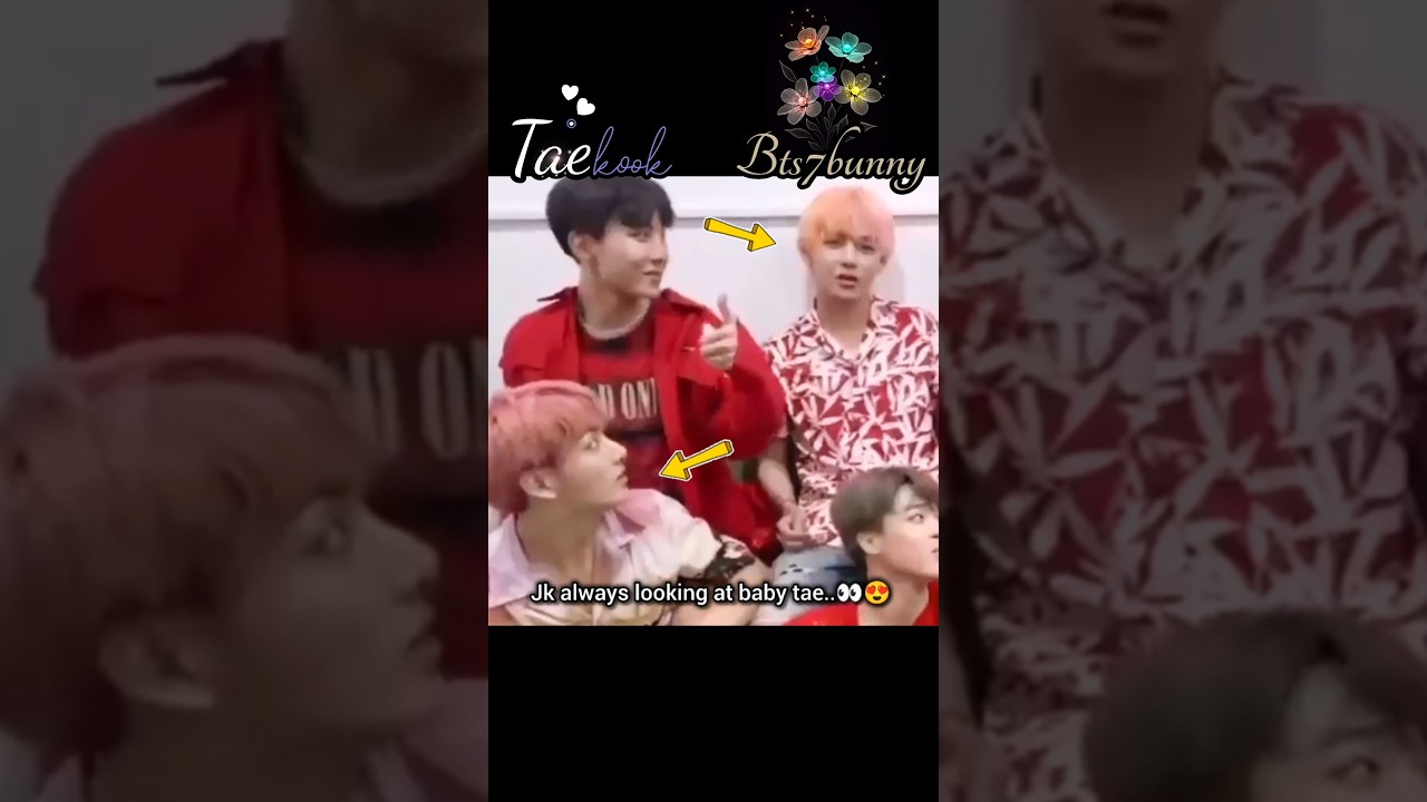 Hue Bechain pahli bar.. taekook moment🤩😍#v#jungkook#bts#taekook#trending #bts7bunny#shorts