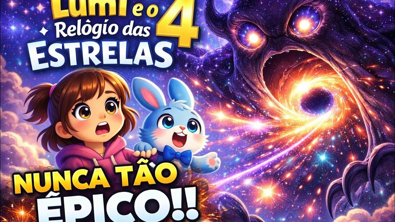 🌟 LUMI E O RELÓGIO DAS ESTRELAS – PARTE 4🌌 O Devorador de Constelações