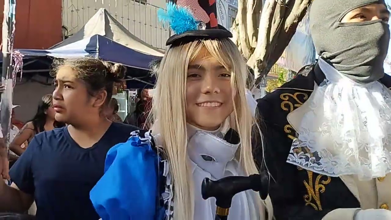 Tercer Domingo de carnaval, la Banda Son del Peñón tocando en Norte 180.