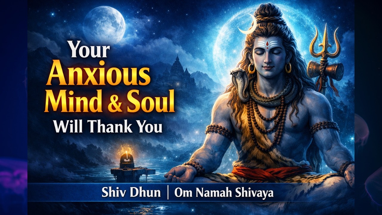 Feeling Anxious? Your Mind & Soul Will Thank You | Shiv Dhun | Om Namah Shivaya