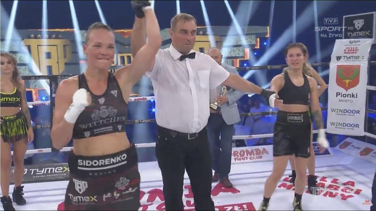 10-07-2020. Tymex Boxing Promotion. Oleksandra Sidorenko W UD 8 Karina Kopinska