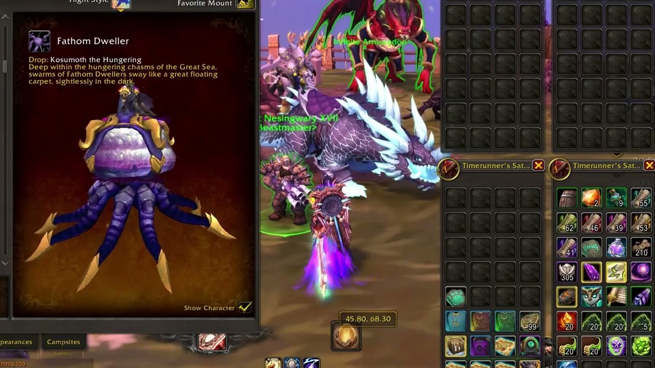 HOW TO GET THE FATHOM DWELLER HIDDEN MOUNT Legion Remix | World of Warcraft