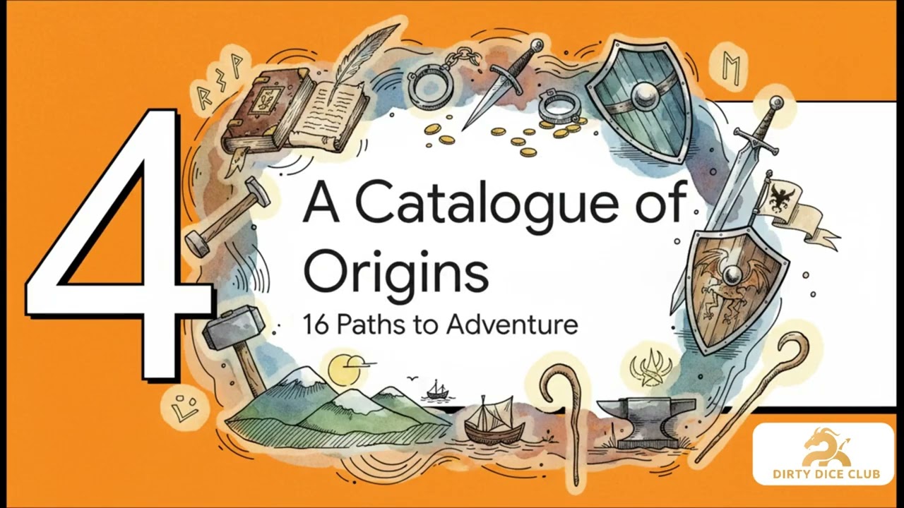 The DDC Presents: Dungeon School – Ep 37 –Ch 4 Pt 2: Background Description (2024 PHB) (Video Notes)