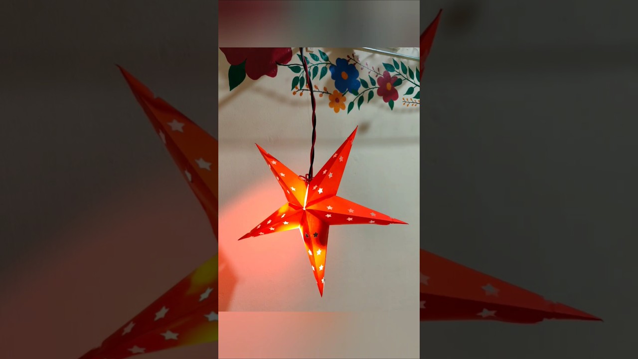 How To Make Star Lantern At Home | Handmade Lantern | Supi's Creative Art Ideas |