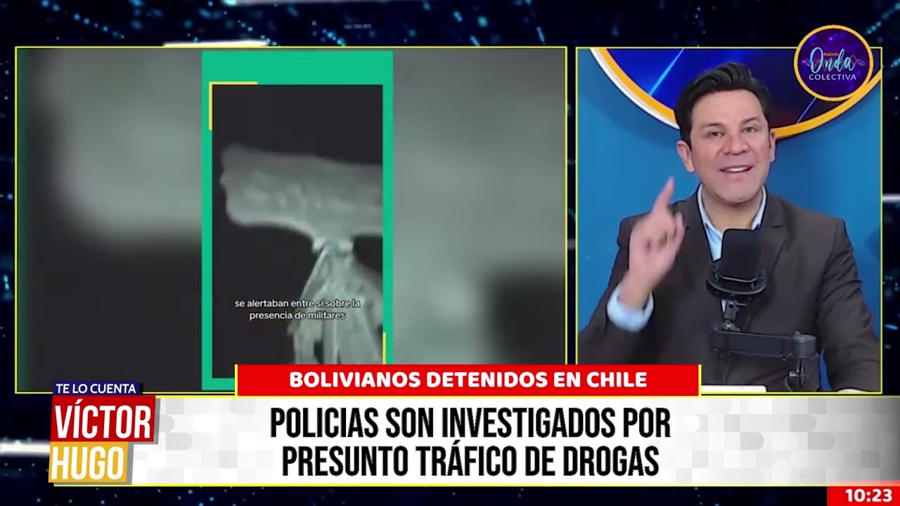 CINCO POLICÍAS BOLIVIANOS SON ENVIADOS A PRISIÓN PREVENTIVA EN CHILE POR TRÁFICO DE DROGAS