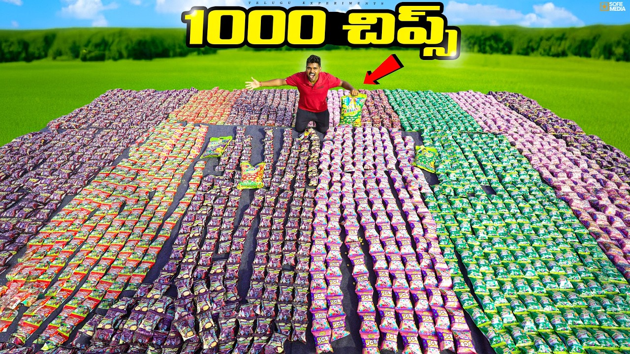నిజంగానే చిప్స్ ప్యాకెట్స్ లో డబ్బులు ఉంటాయా ? 🔥🔥 Money inside ₹1000 Chips...😲😲 Telugu Experiments