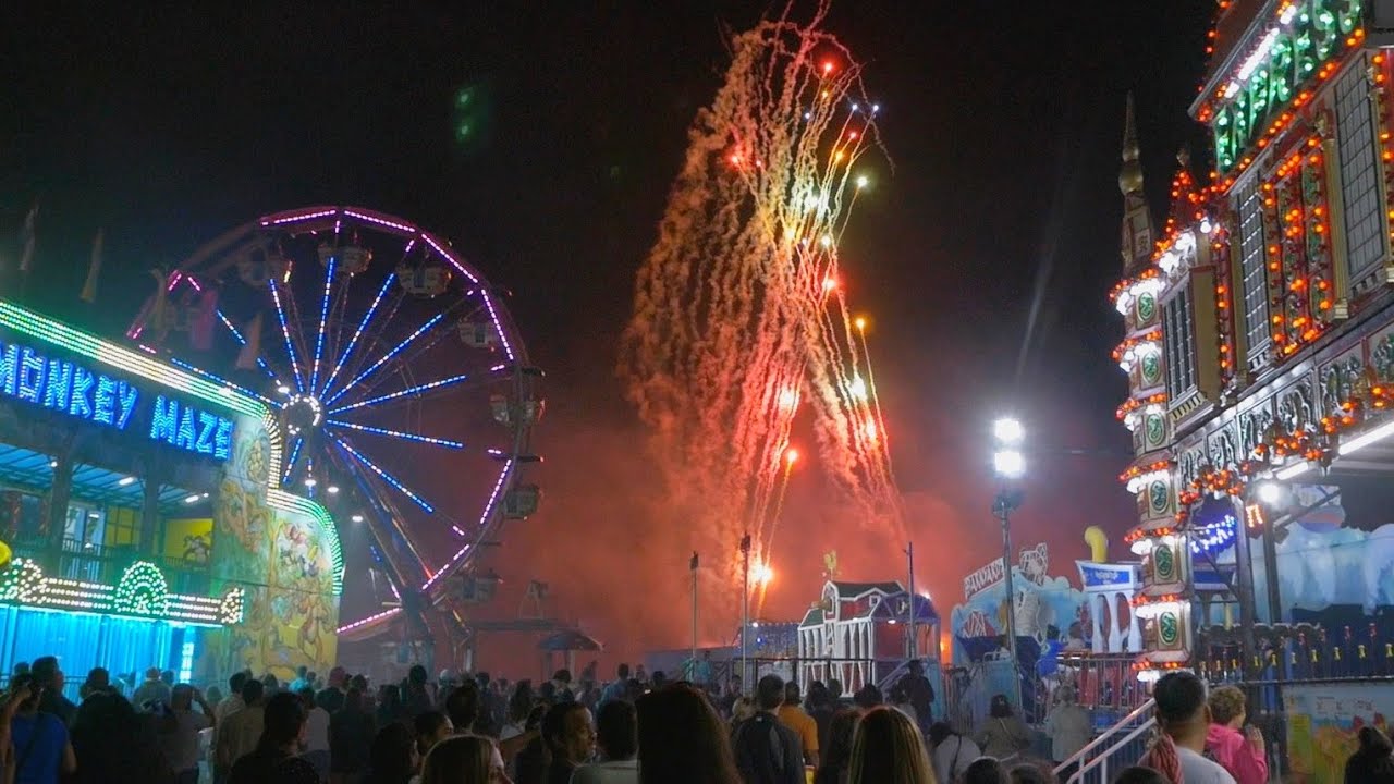 Hillsborough Rotary Fair 2023 (Carnival Rides, Fireworks)