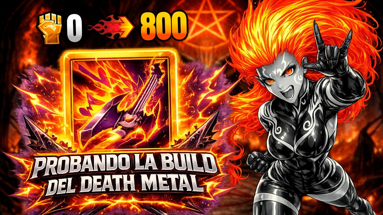 HE PROBADO LA NUEVA BUILD DE SOL CON EL DEATH METAL