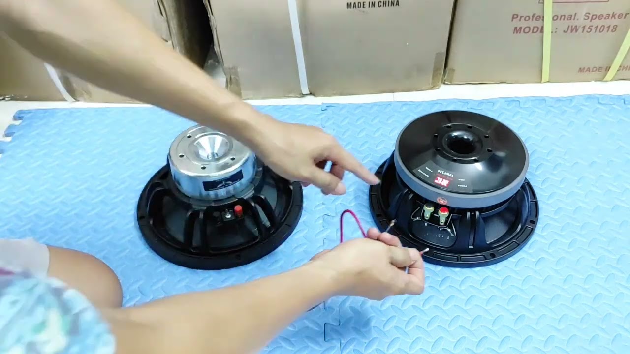 So s&aacute;nh bass neo Pegasus v&agrave; bass NR 335 | Th&agrave;nh Loa 0984891927