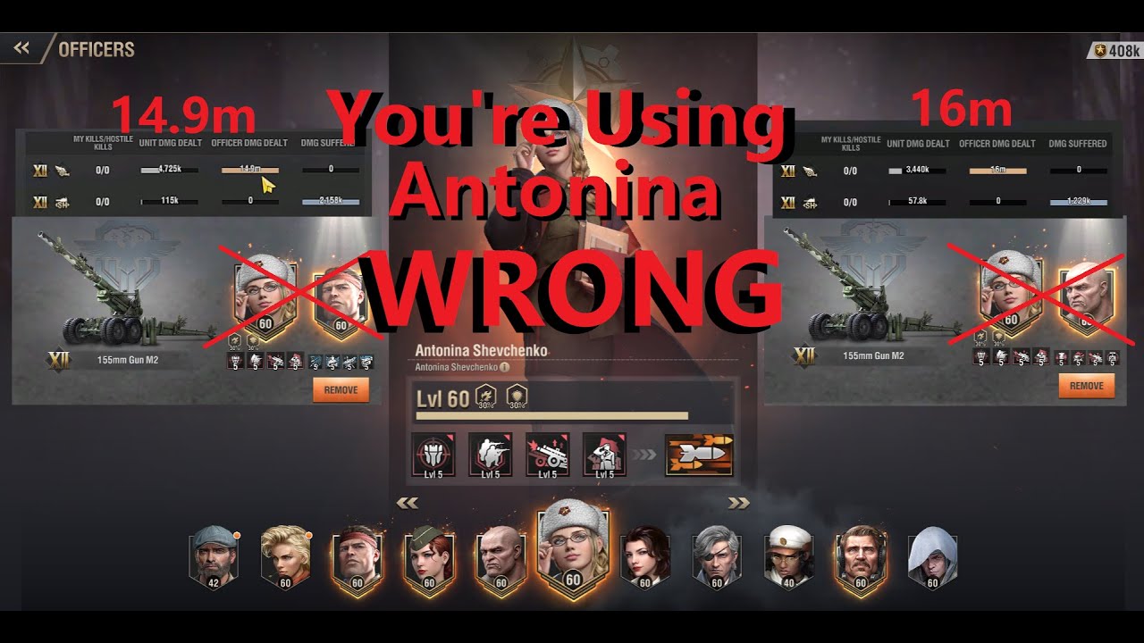 Warpath - You're Using Antonina WRONG Officer Pairing (Tips & Tricks)