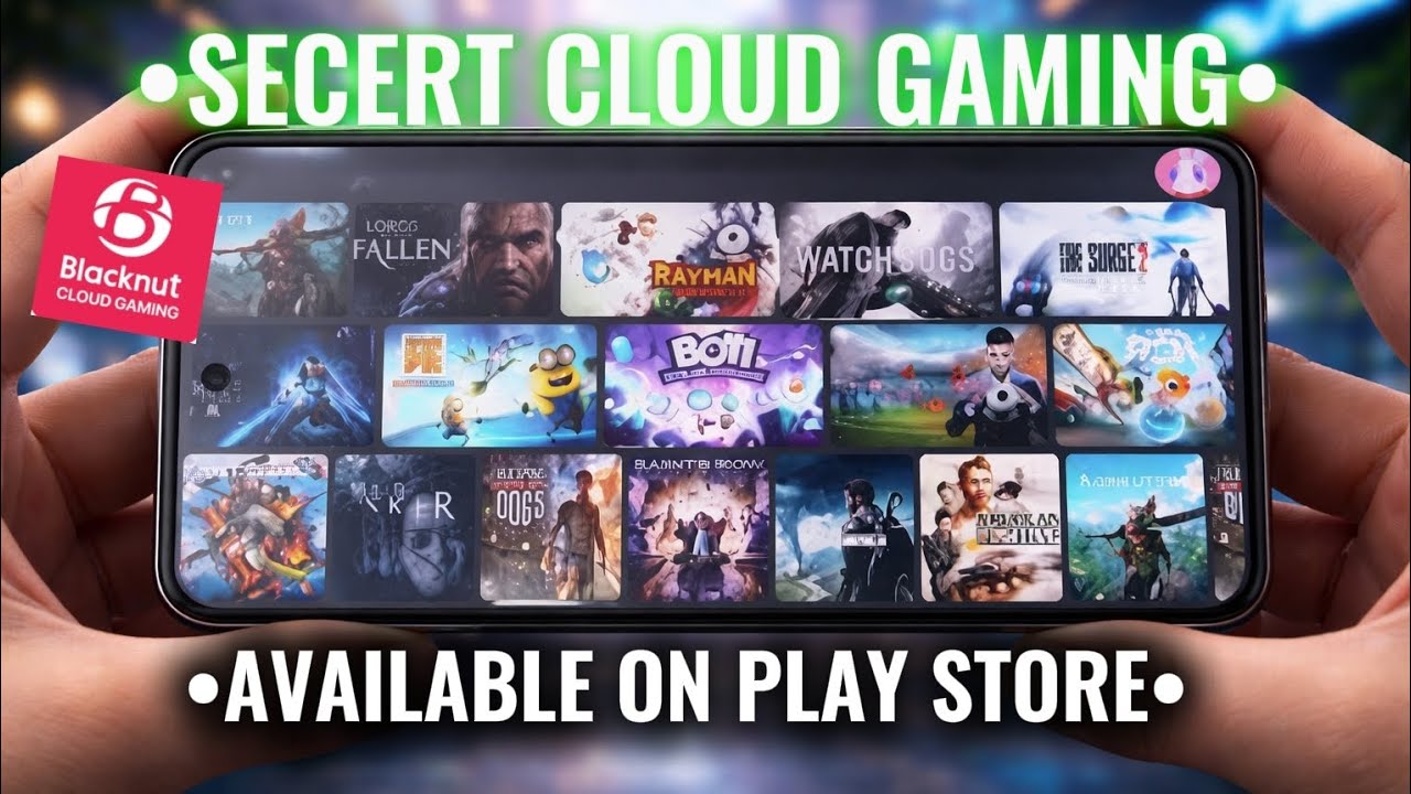 🔥 Secret cloud gaming app on play store 