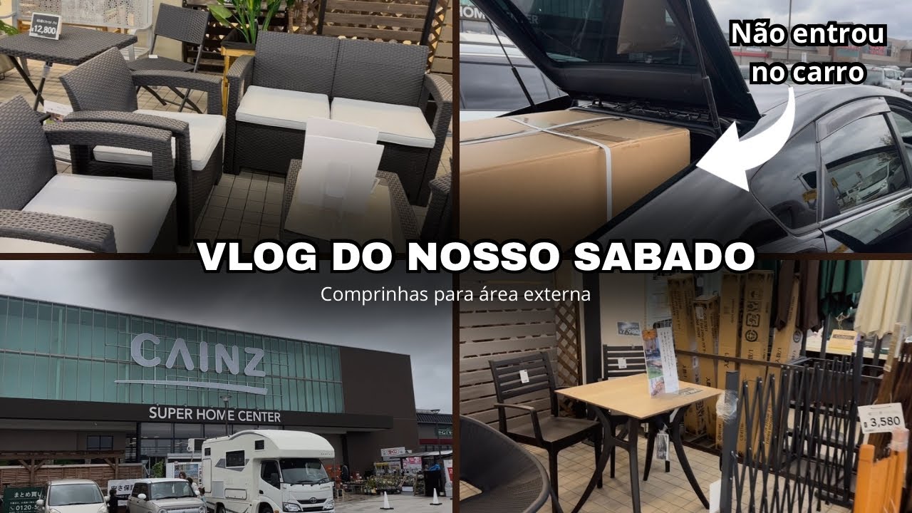 Compramos o Sofá Para Área Externa | Mercado | Vlog 