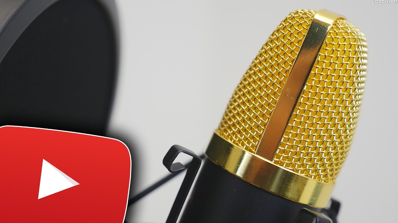 Mikrofon für YouTube Anfänger! Günstiges Aukey Kondensatormikrofon-Set im Test