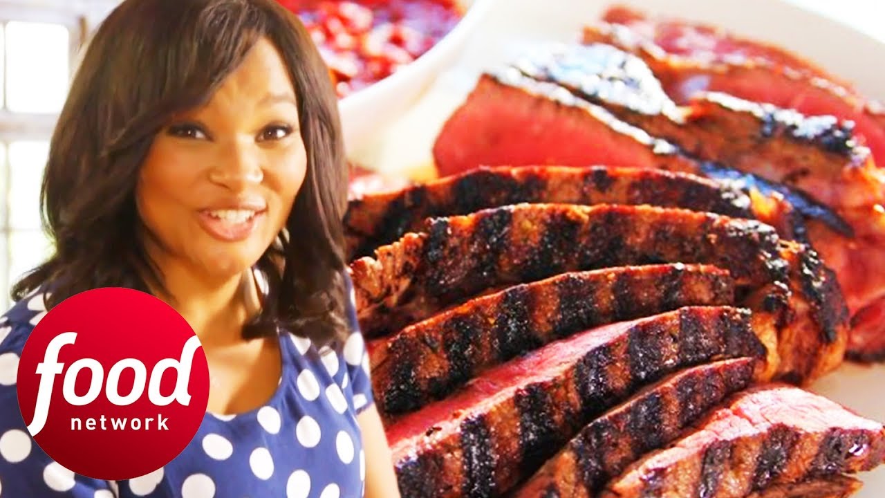 Succulent Garlic Thyme Steak With Smoked Tomato Relish | Siba's Table
