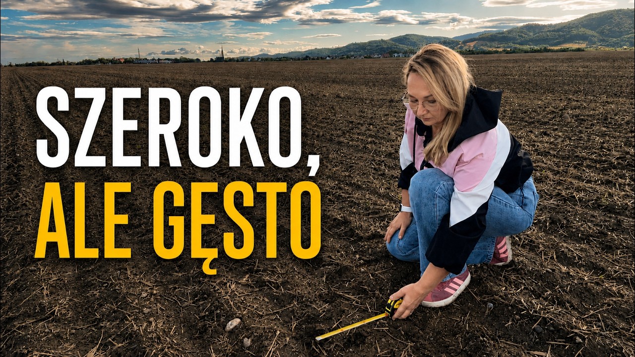 Więcej miejsca czy większy ścisk? Szerokie rzędy w rzepaku | Ziarenko Wiedzy #17