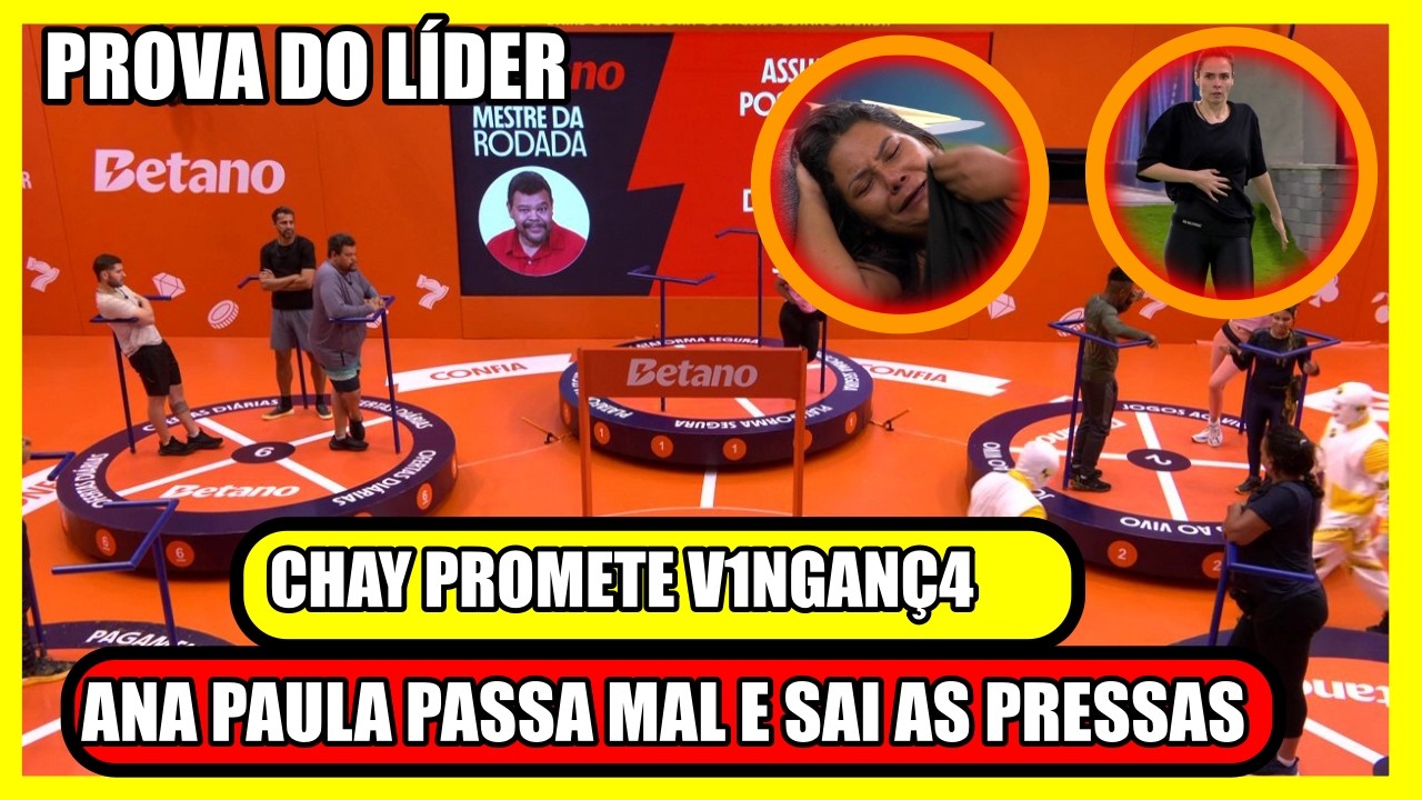 🔥PROVA DE RESISTÊNCIA REVOLTANTE; CHAY AMEAÇA POR TODOS NO TA COM NADA; EDILSN E ANA PASSA MAL