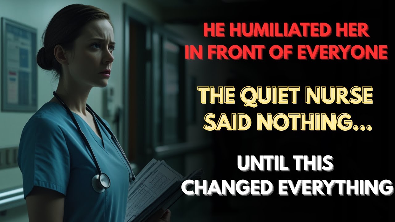 The Chief Surgeon Yanked Her Hair — What the Quiet Nurse Did Next Shocked the ER