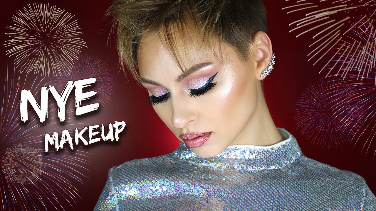 Full Face Glam Makeup NYE