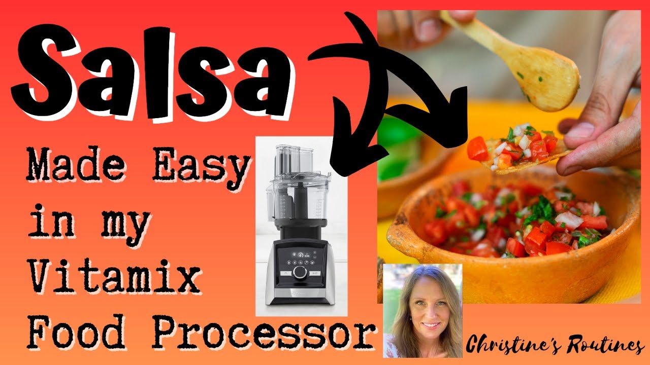 Salsa Made Easy With My Vitamix Food Processor. #prestodigitalcanner #vitamix