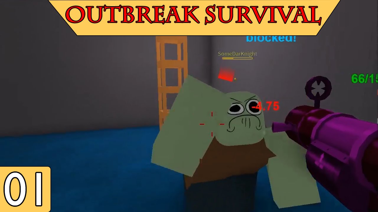 Outbreak Survival Gameplay - Bronze Chests #1 [Roblox]