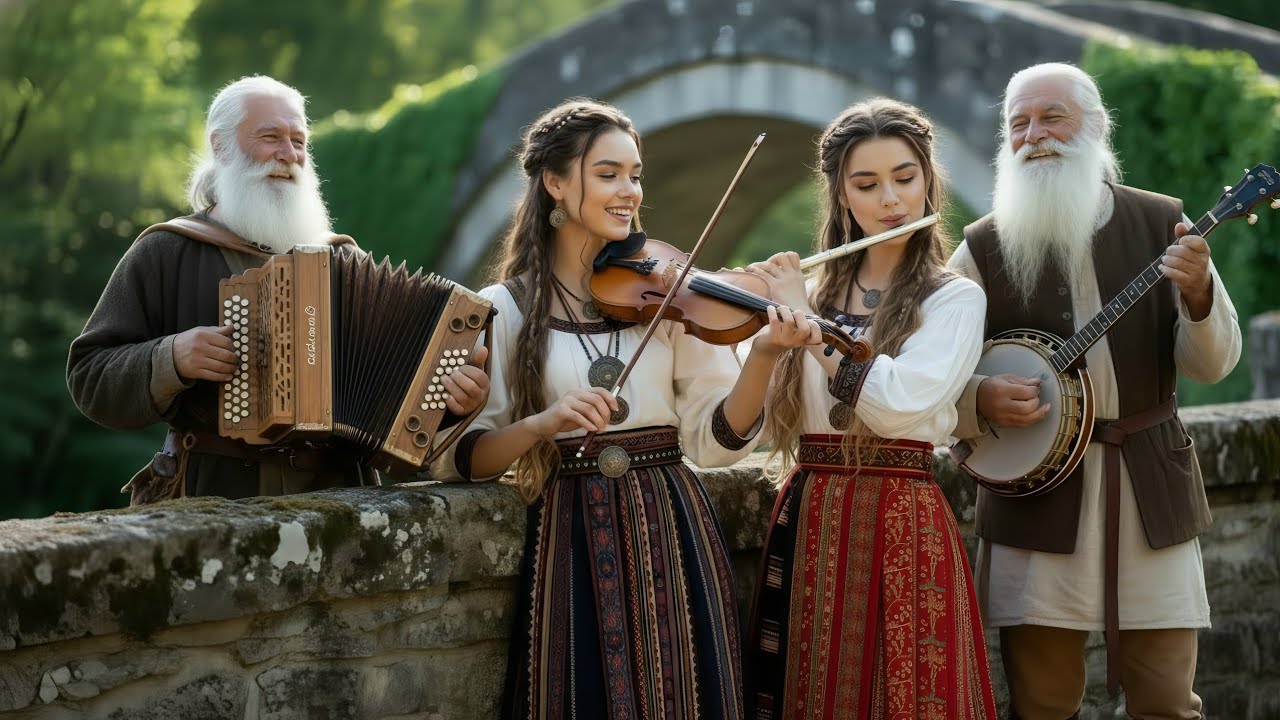 Roots of the Folk Journey | Banjo Accordion And Celtic Soul Instrumental