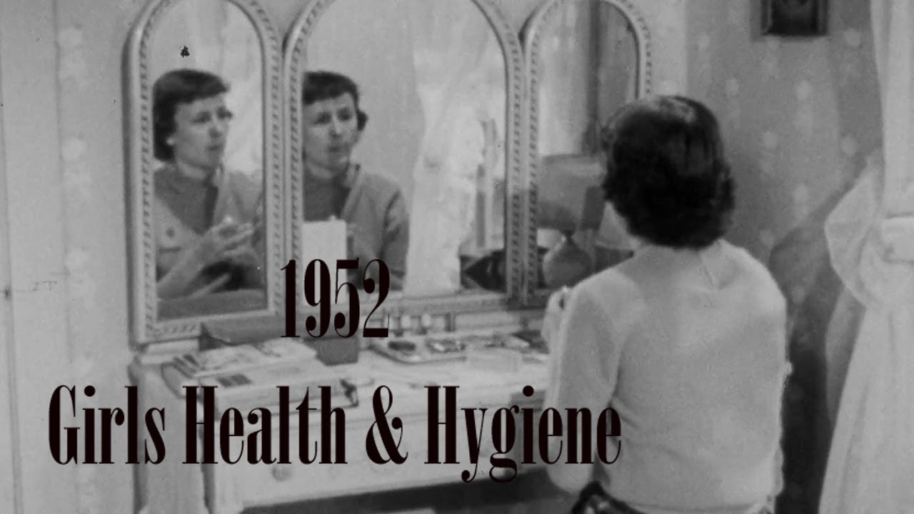 Girls Health INSTRUCTIONS 1952 - Personal Health and Hygiene from the 1950's Teenage Girl