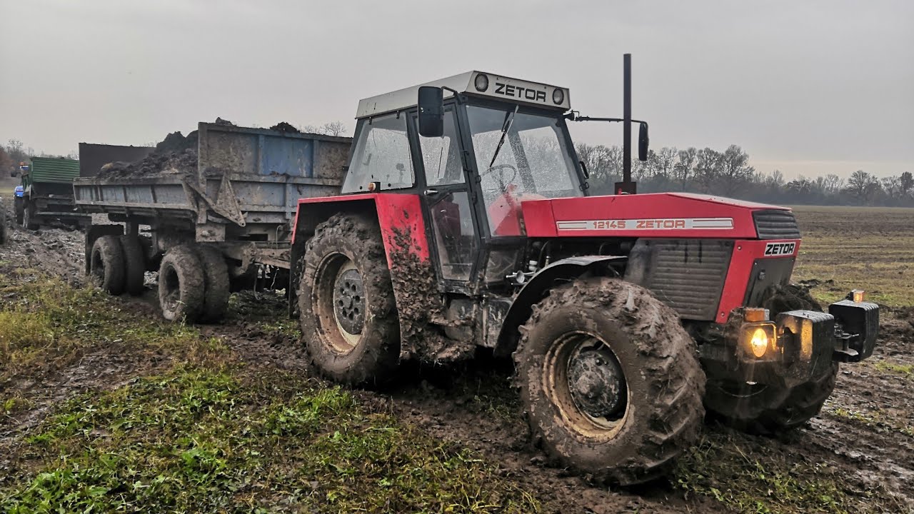 AGRO VLOG #29//ZETOR 12145//ODVOZ HNOJE V BLÁTĚ//