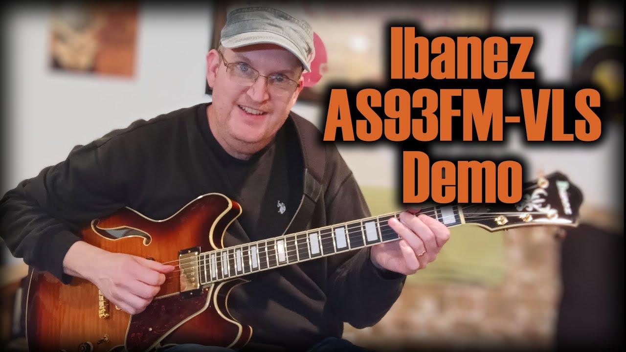 Ibanez AS93FM-VLS Semi-Hollow Guitar Demo