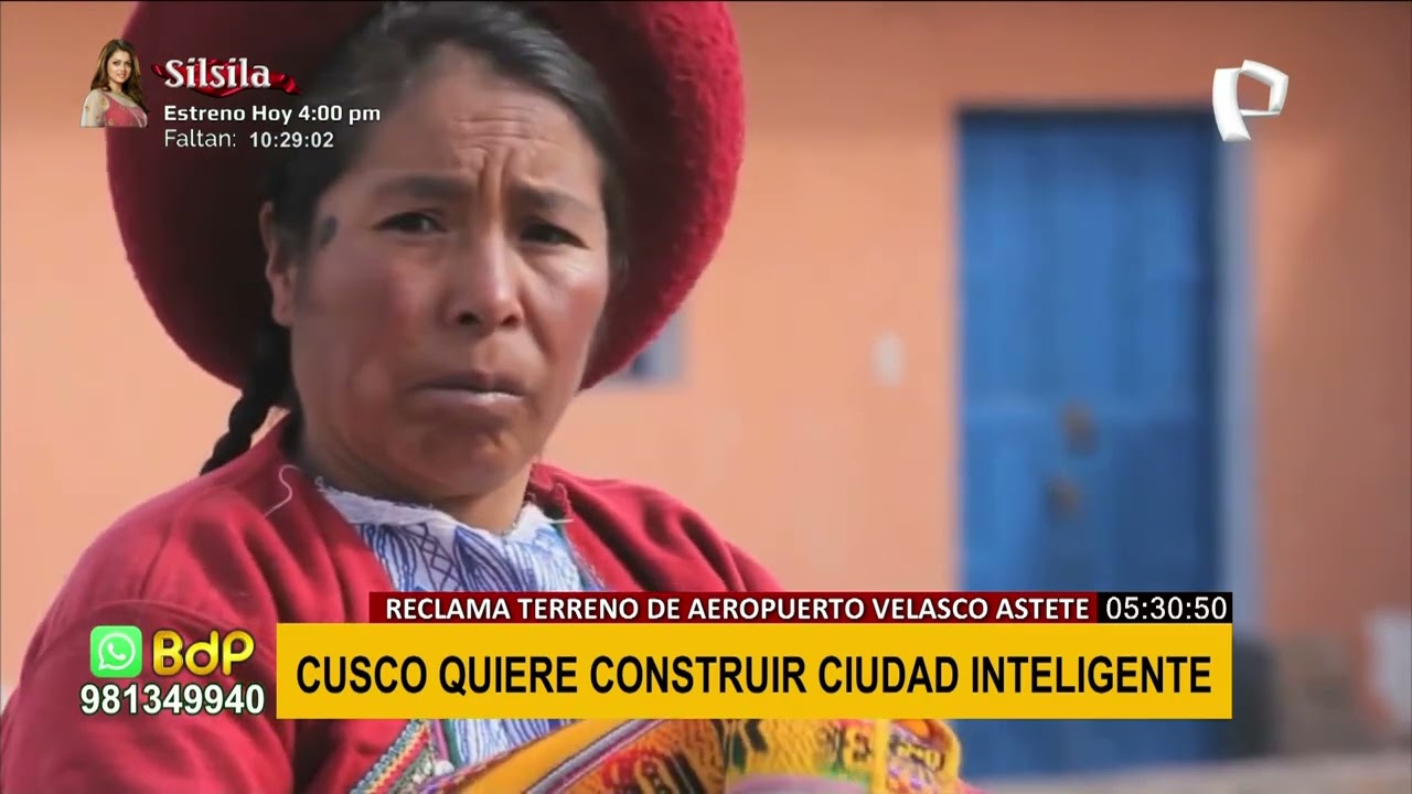Cusco: reclaman terreno de aeropuerto Chinchero para construir ciudad inteligente