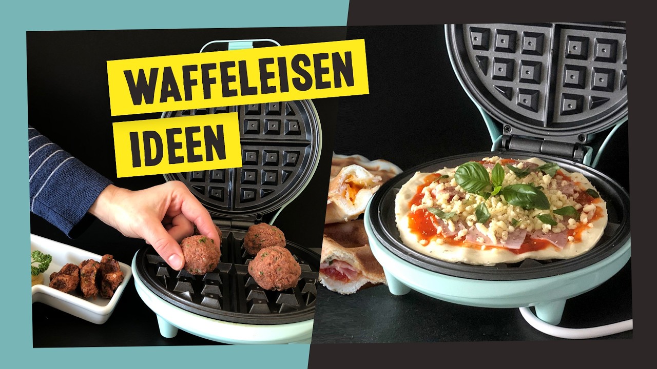 Leckere Lieblingsgerichte - einfach und schnell im Waffeleisen zubereitet!