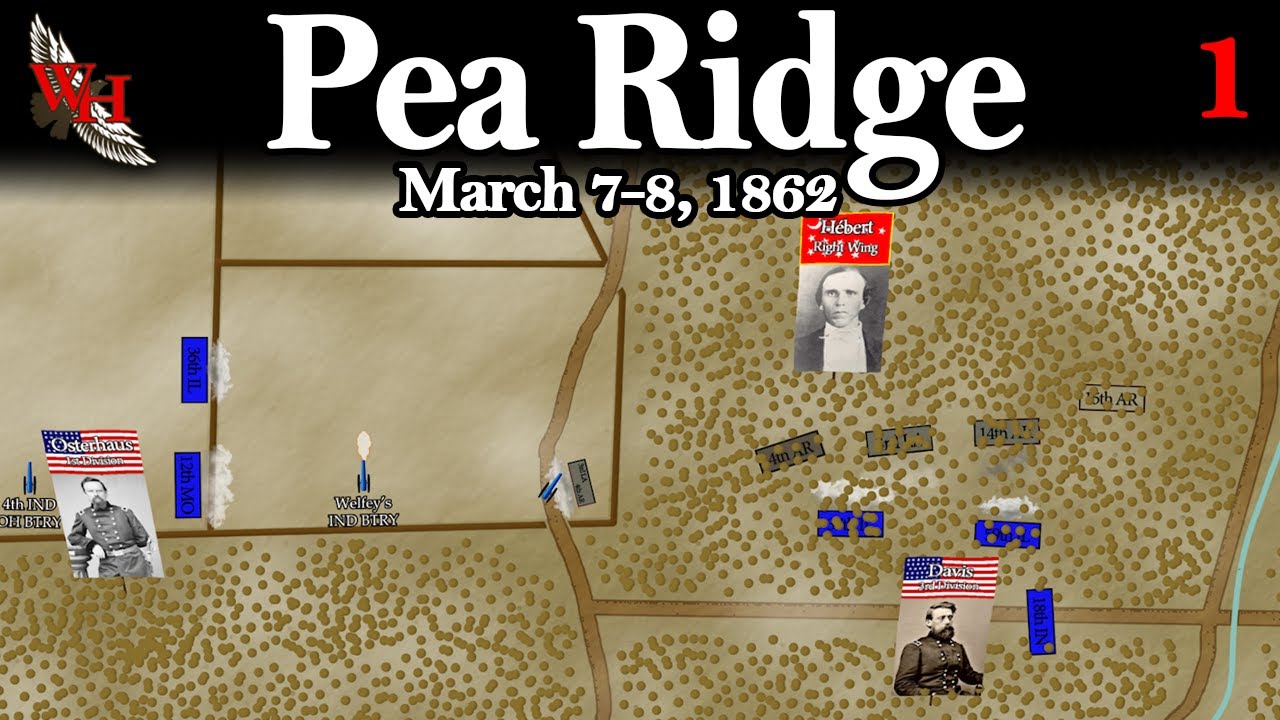 American Civil War: Battle of Pea Ridge - 