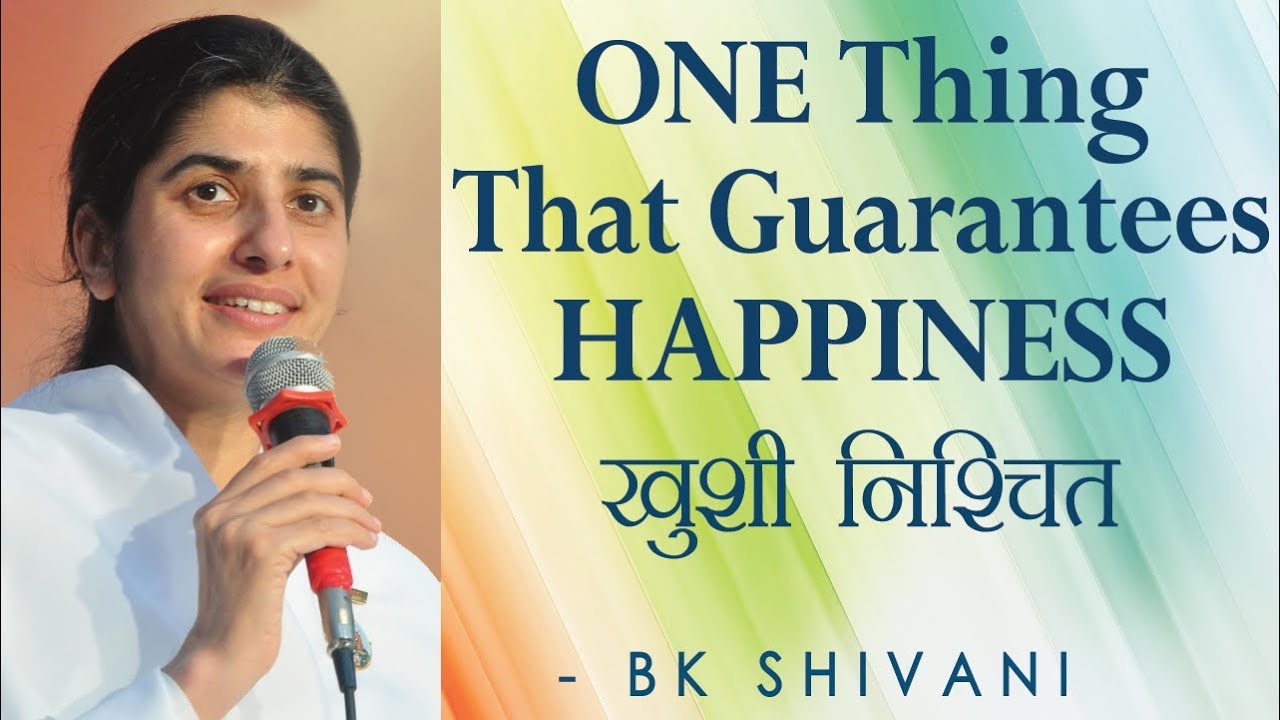 ONE Thing That Guarantees HAPPINESS: Ep 71 Soul Reflections: BK Shivani (English Subtitles)