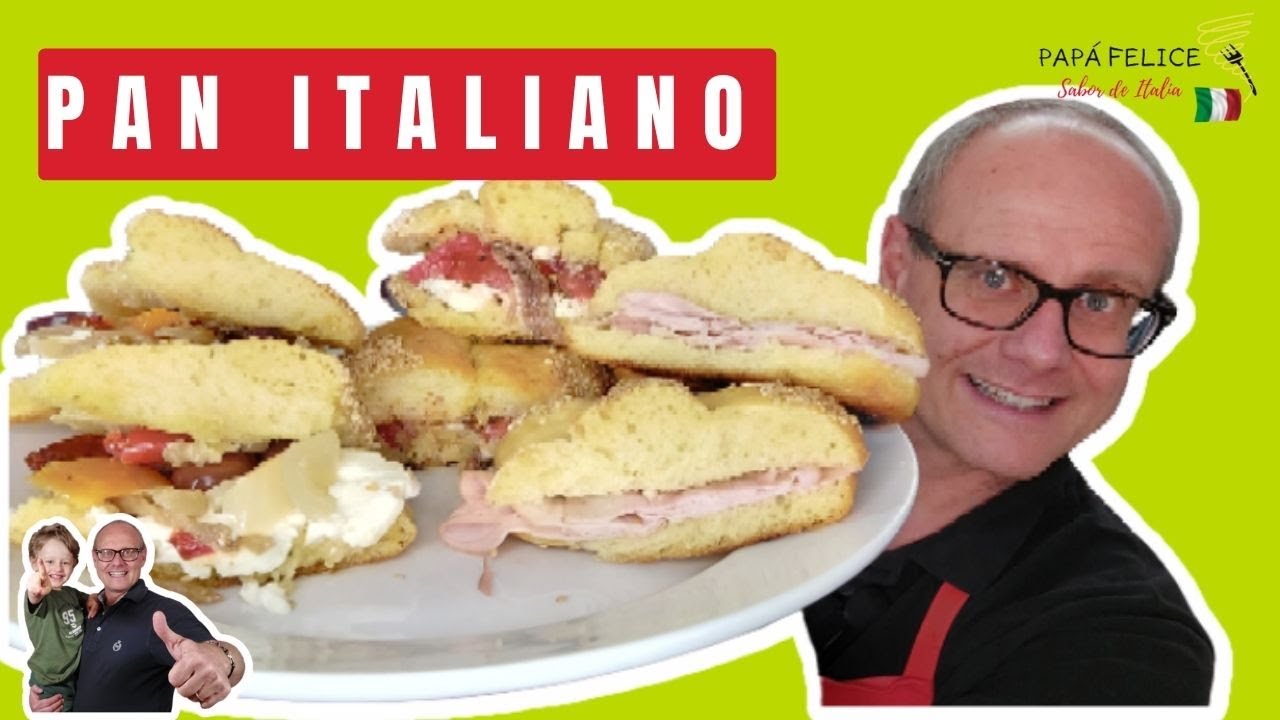🇮🇹 C&oacute;mo preparar el Pan MAFALDA y sus 3 RELLENOS