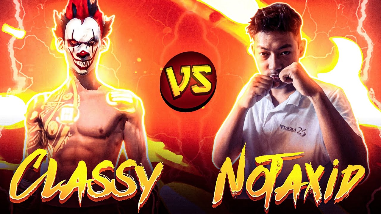 Classy FF vs NOTAXID YT |1v1 insane match|
