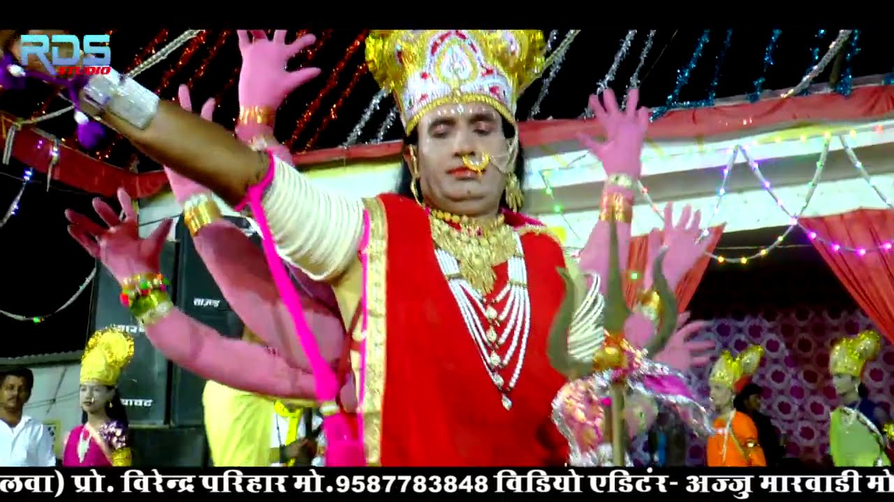 Non Stop Dandiya Raas Garba || मेंगलवा लाइव गरबा 2020