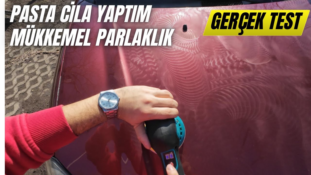 Bu Akülü Orbital Polisaj Makinesi Gerçekten İş Görüyor mu? Denedim!