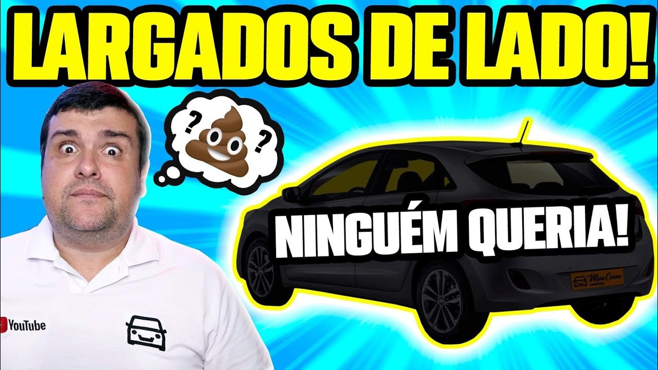 TUDO ERRADO! CARROS DERROTADOS que VENDERAM MAL NO BRASIL!