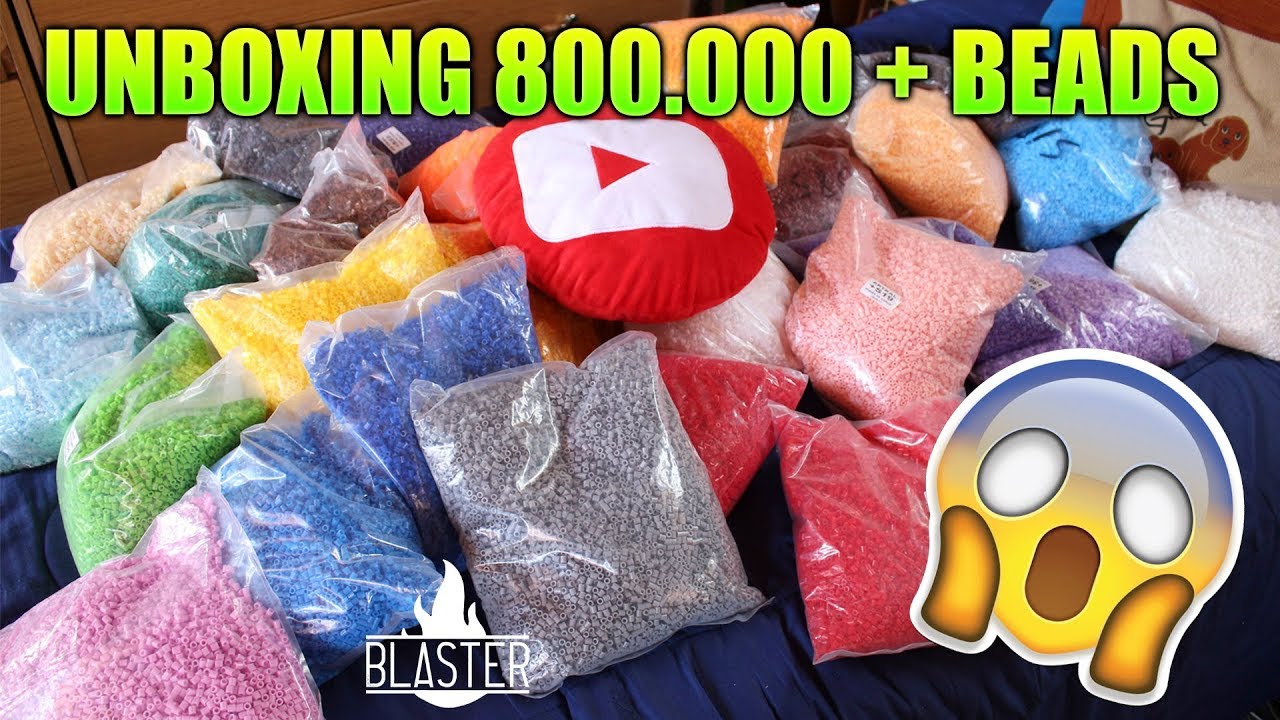 ¿DONDE COMPRAR Hama/Perler Beads? - ENVÍOS INTERNACIONALES - unboxing 800.000+ beads