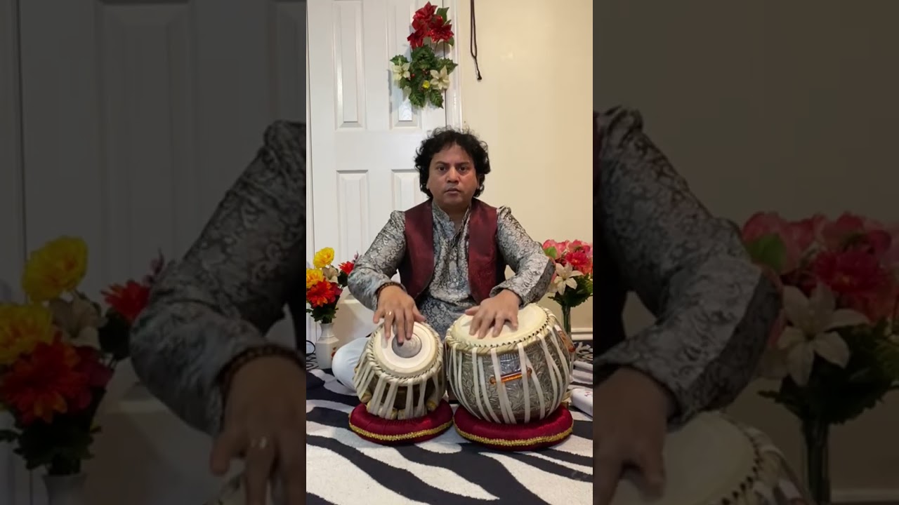 solo qaida taal chaptaal | waris ali tabla Nawaz student of sajjad ali tabla Nawaz 