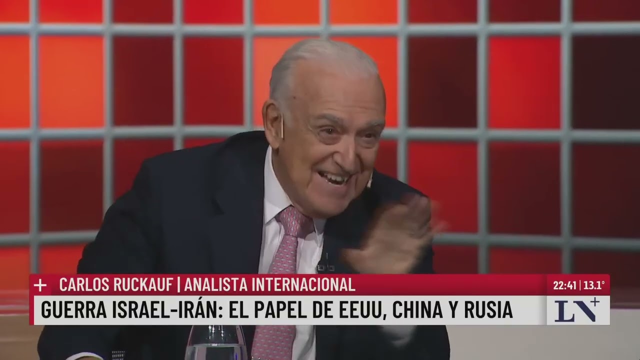 Guerra Israel - Irán: el papel de EEUU, China y Rusia. El análisis de Ruckauf con Pagni