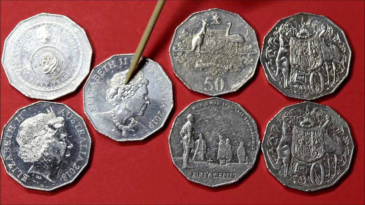 1986 $1 1988 $1 2003 $1 variety coins & more Australian Collectible coins -: @HowardsCoinFinds Video