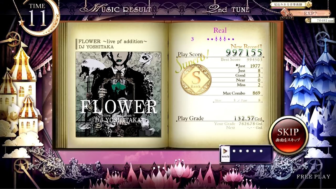 [ノスタルジア Op.3] FLOWER ～live pf addition～ Real 997k