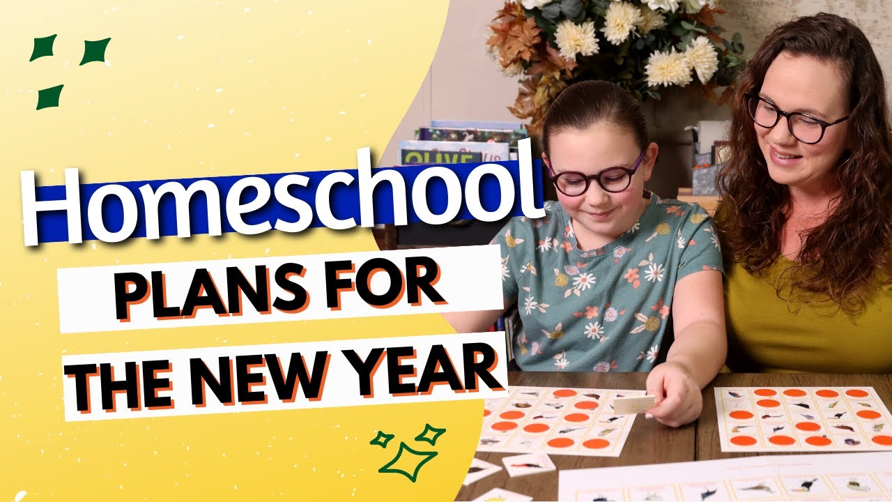 Our Homeschool Plans for the Winter | A Simple Homeschool Challenge: A Book + A Game A Day