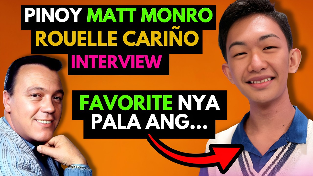 ROUELLE CARIÑO PINOY MATT MONRO INTERVIEW REACTION #rouellecariño #mattmonro #kantakwento