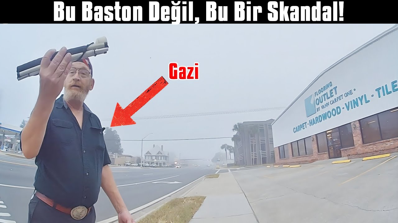 Polis Bastonu Silah Sandı: Görme Engelli Gazi Gözaltına Alındı!