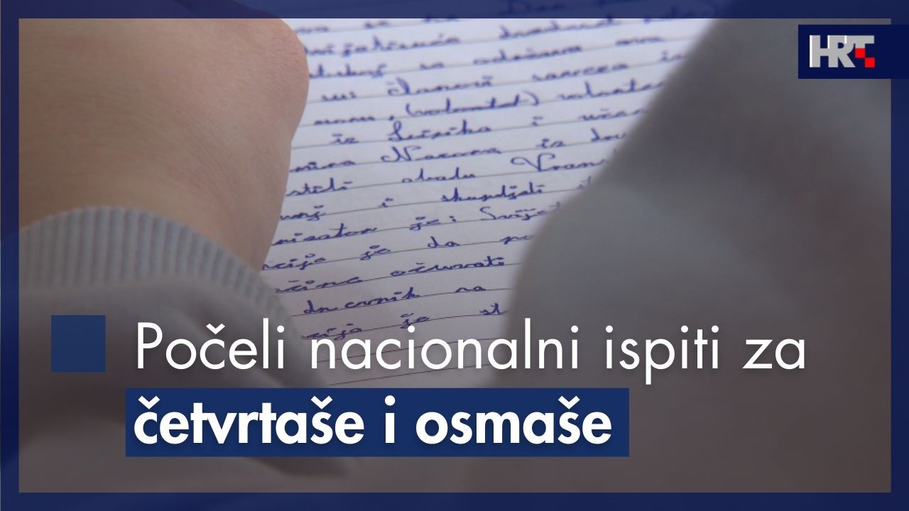 Počeli nacionalni ispiti za četvrtaše i osmaše