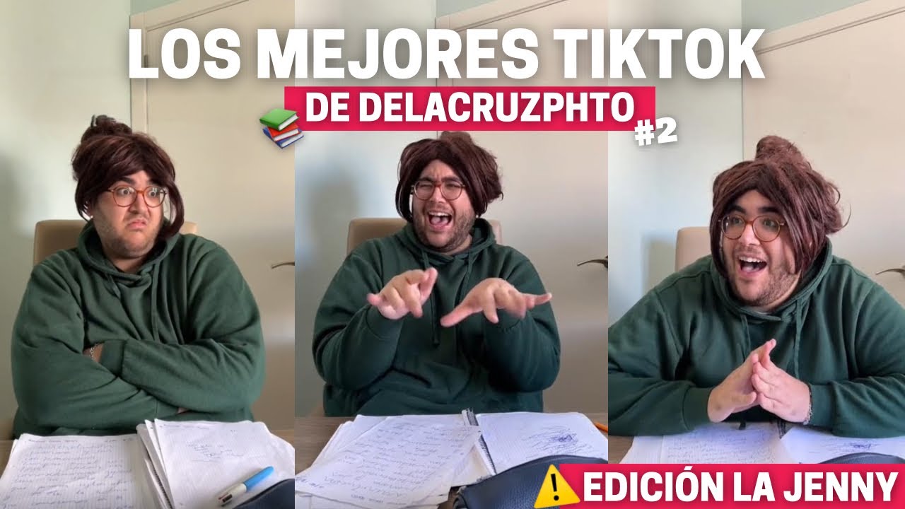 Los MEJORES TIKTOK de @DELACRUZPHTO #2 | Edición La Jenny