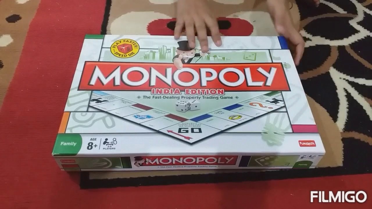 #Monopoly Indian edition unboxing #boardgames quarantine games #family games